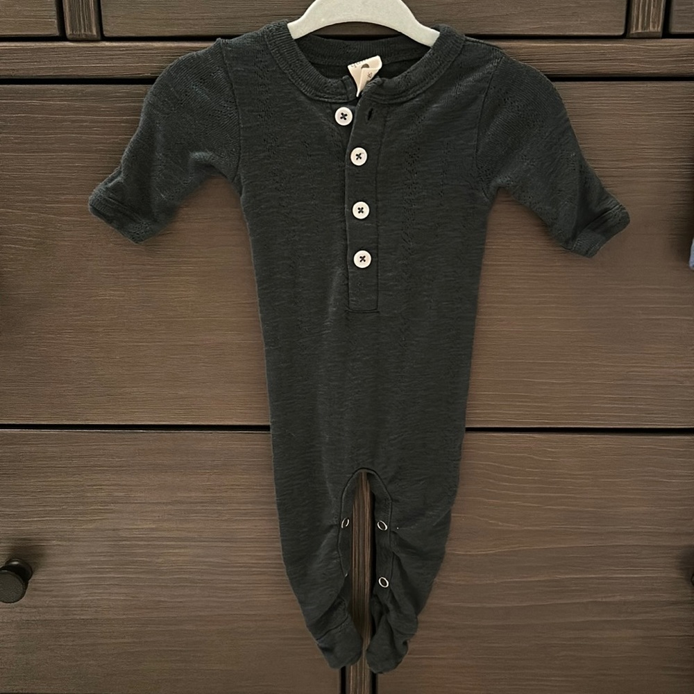 Kate Quinn button up Footie